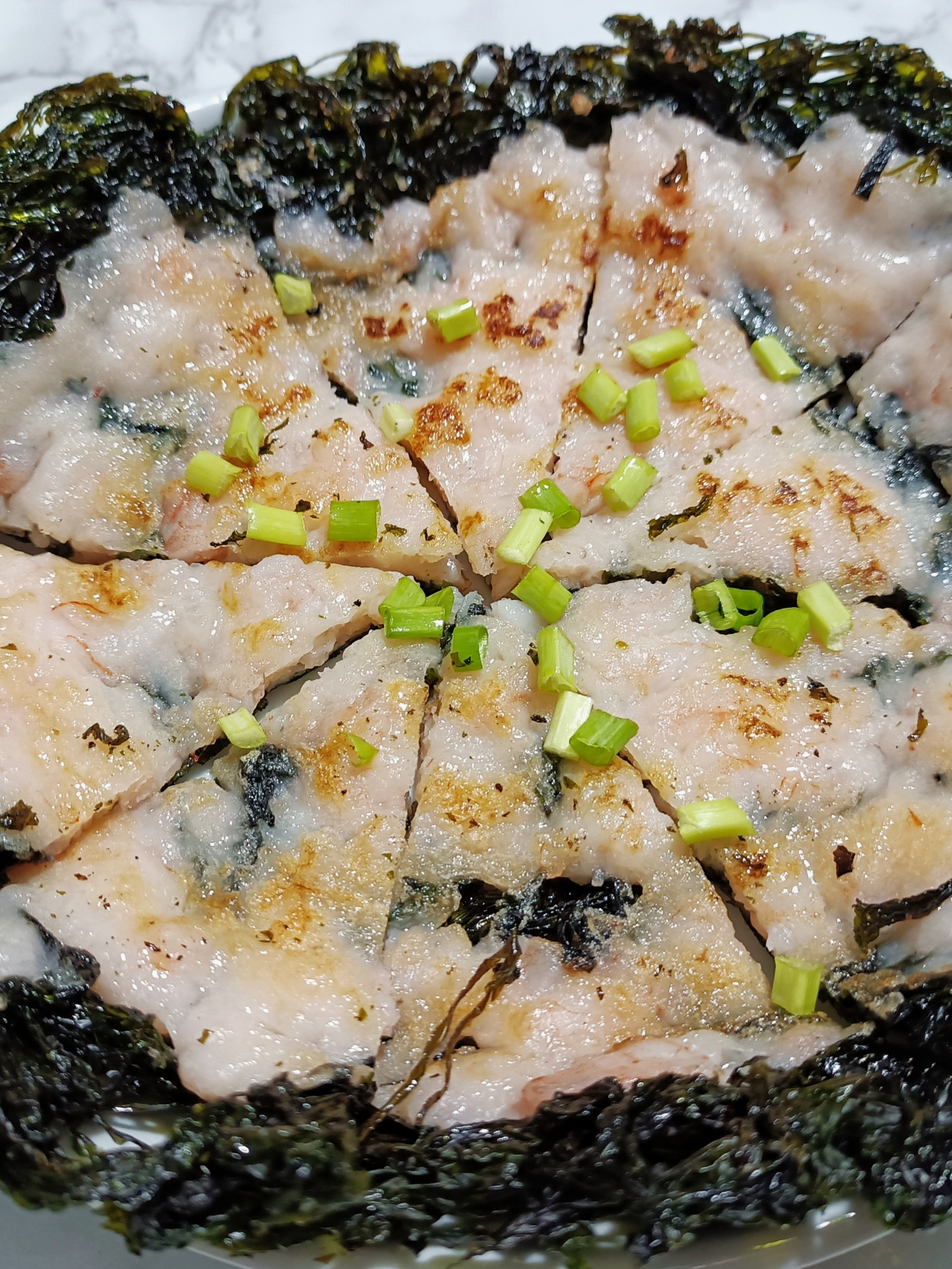 营养美味的紫菜虾滑的做法 步骤3