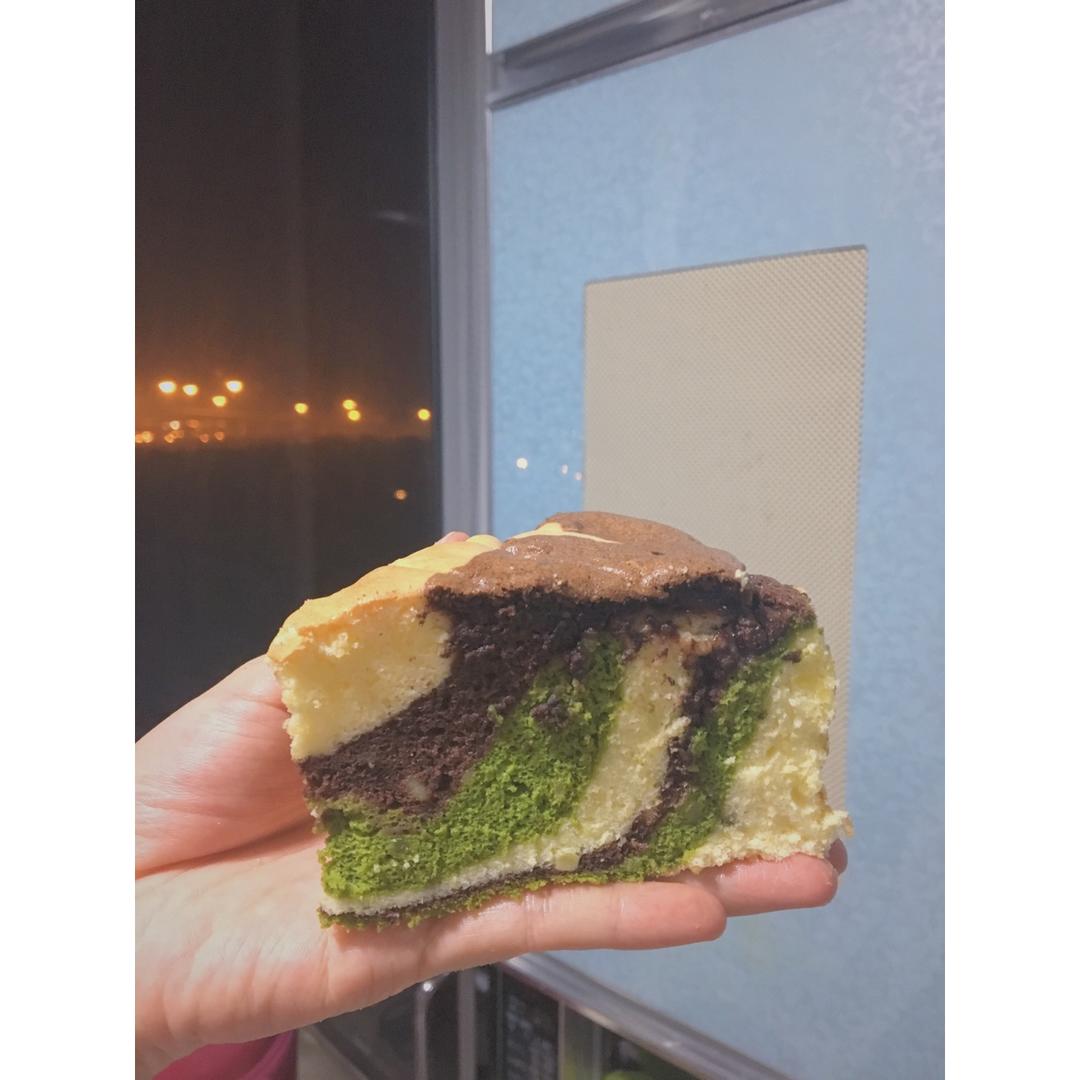 迷彩戚风蛋糕（六寸）
