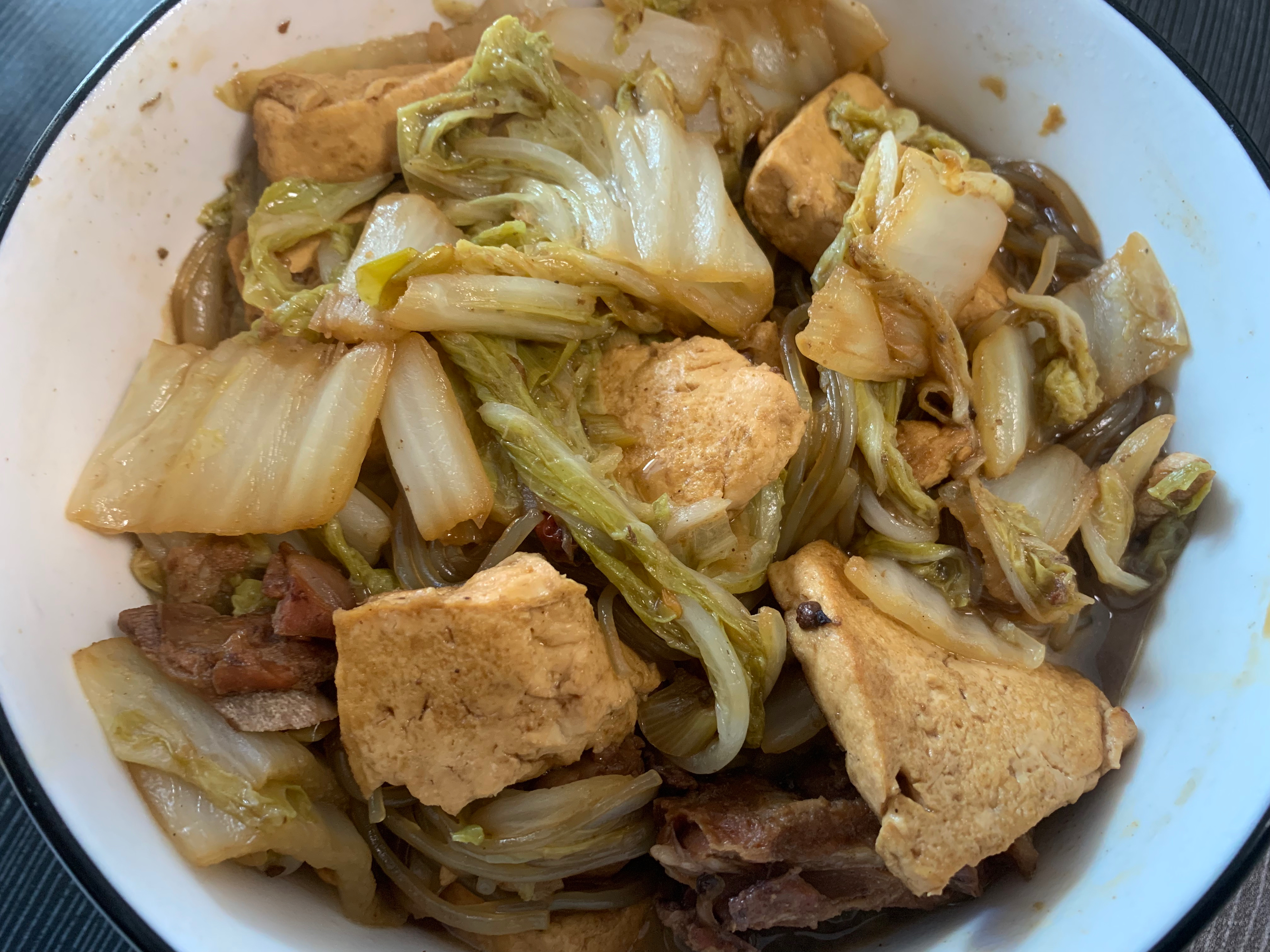 老式大锅菜🥬河南烩菜🥣猪肉炖粉条