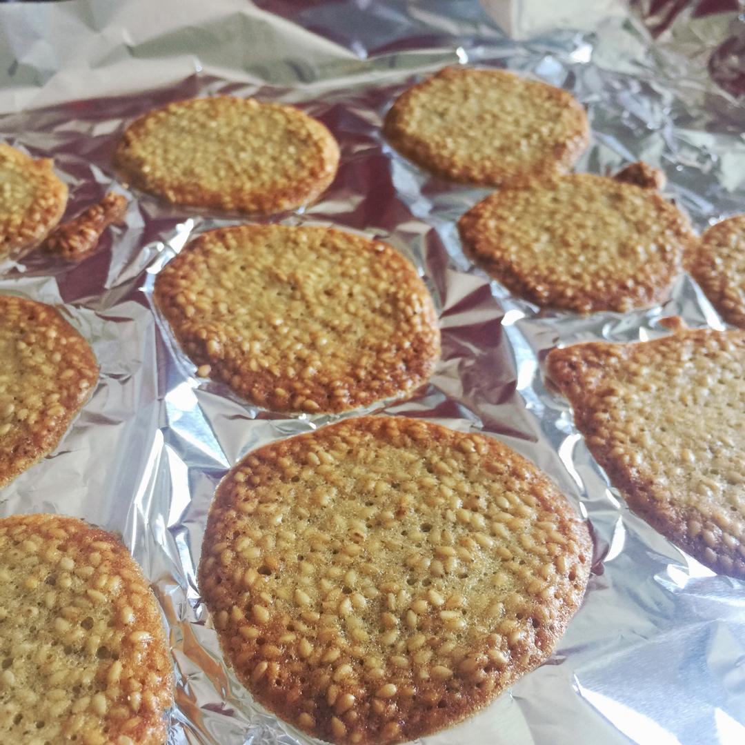 午后茶点——芝麻薄饼