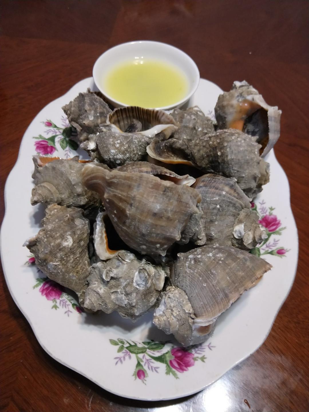 南无大连做的水煮海螺