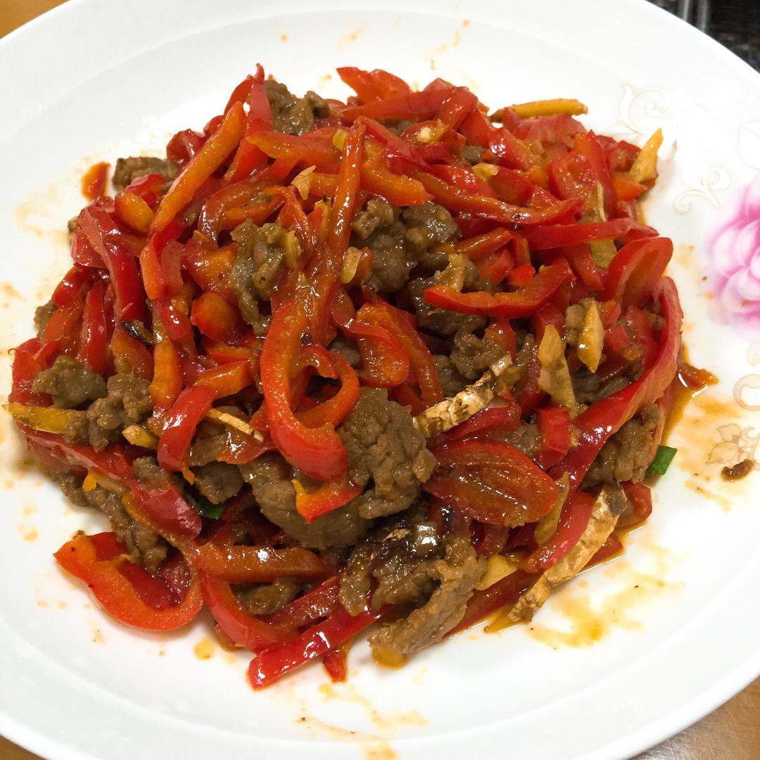 辣椒炒牛肉