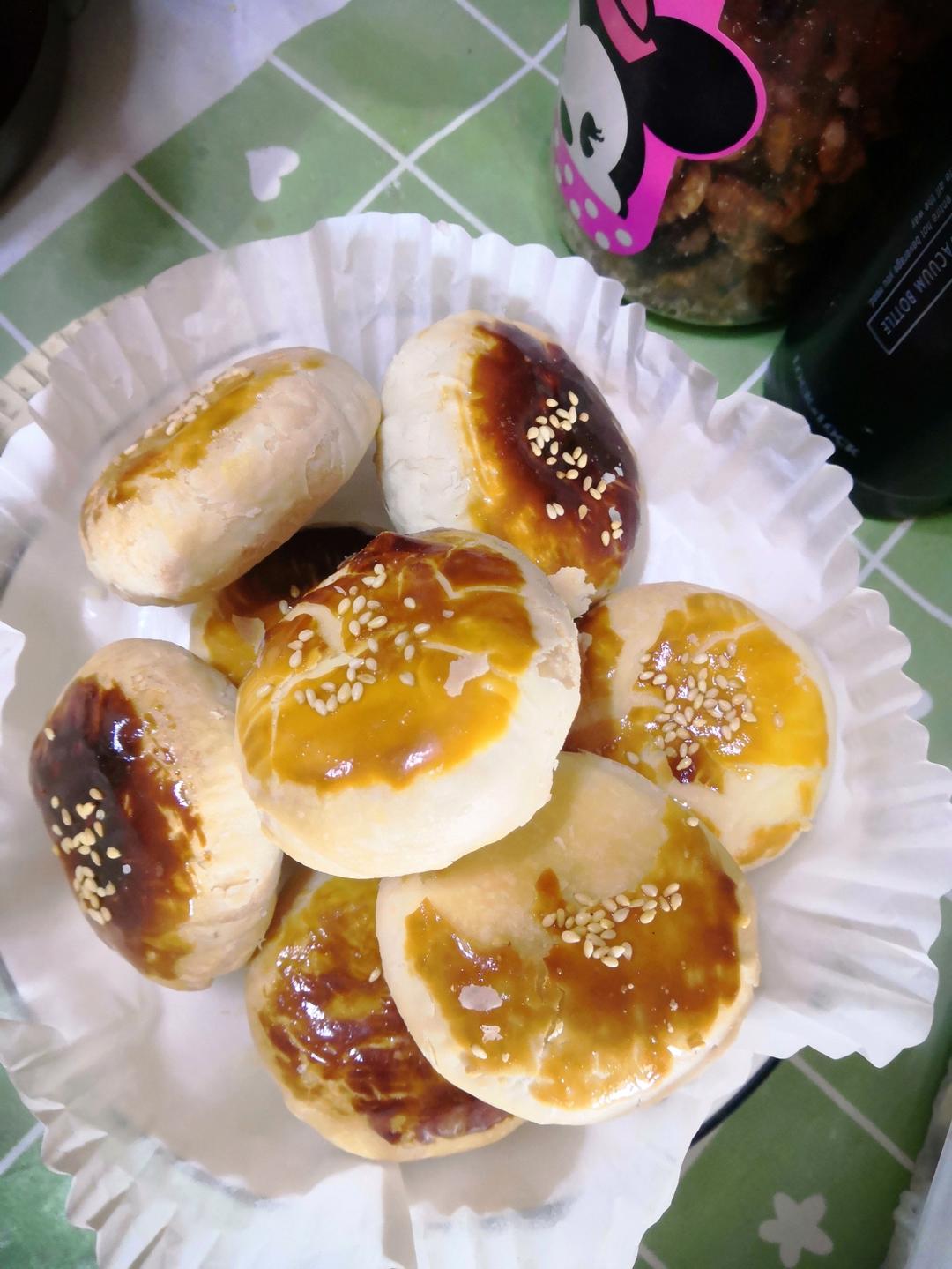 中式点心：红豆沙千层酥
