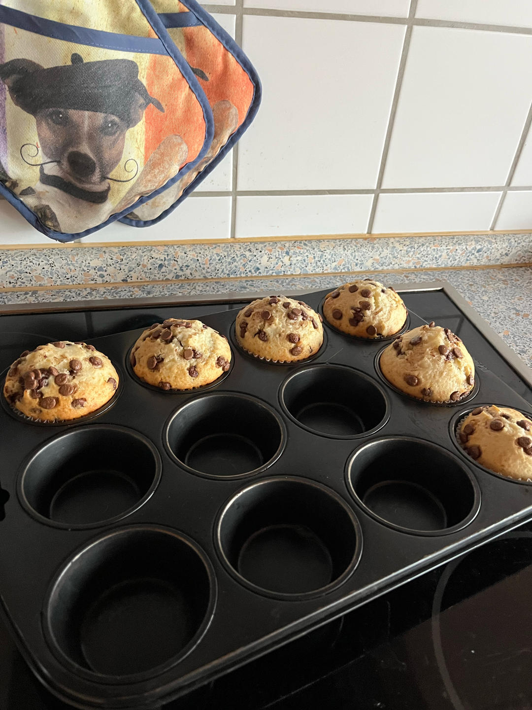 Nutella filled muffins