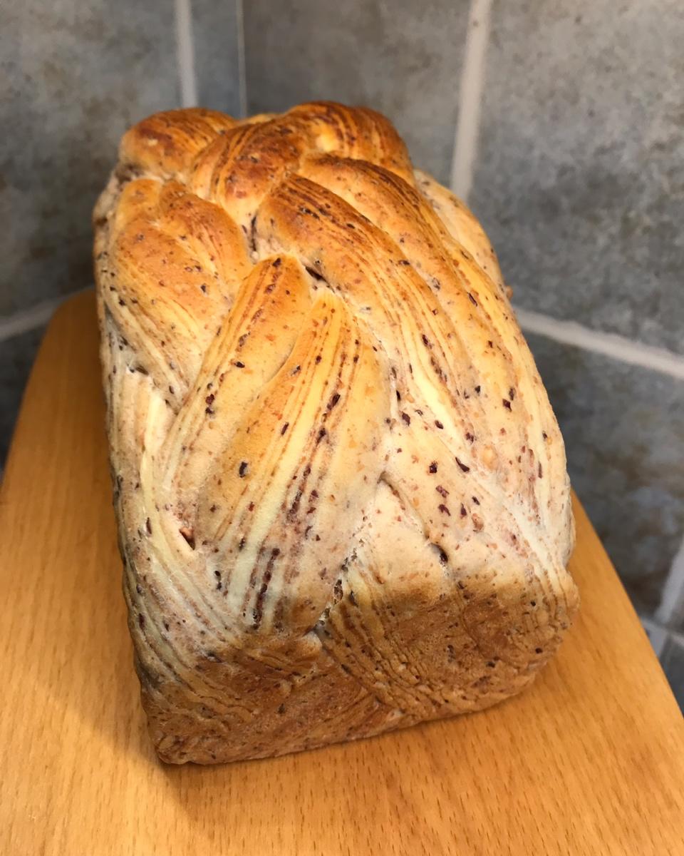 豆沙大理石吐司