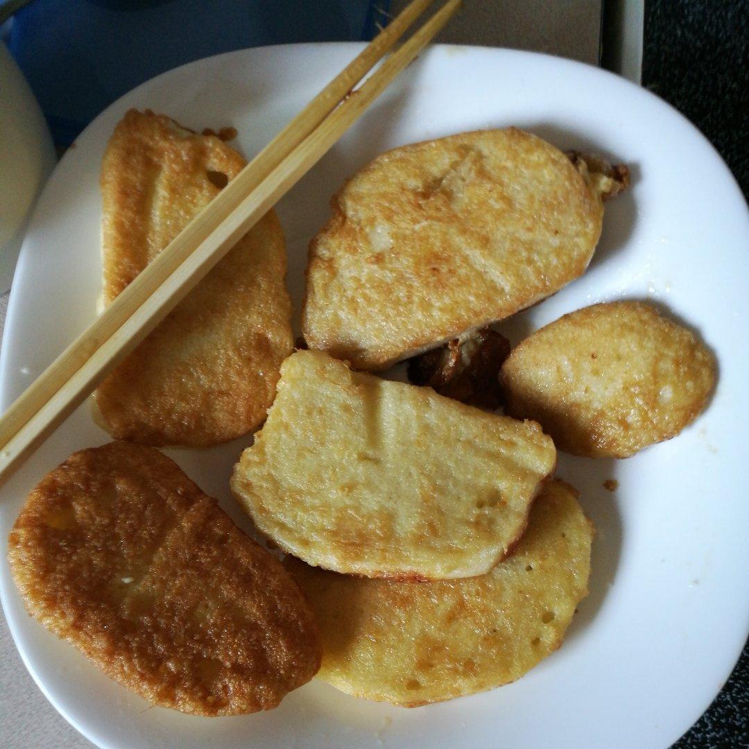 鸡蛋煎馒头片