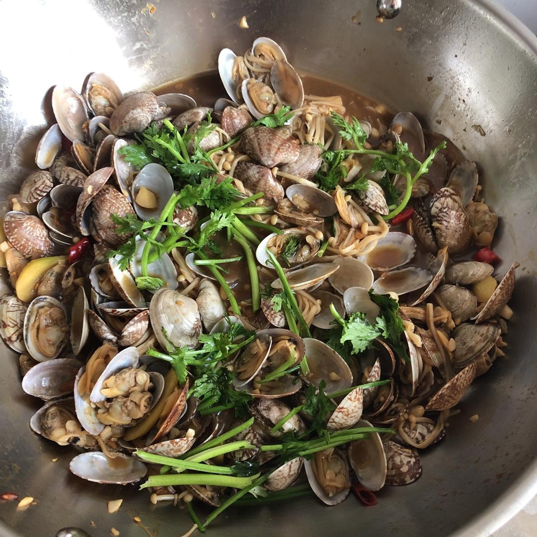 爆炒花甲（孕妇可吃）