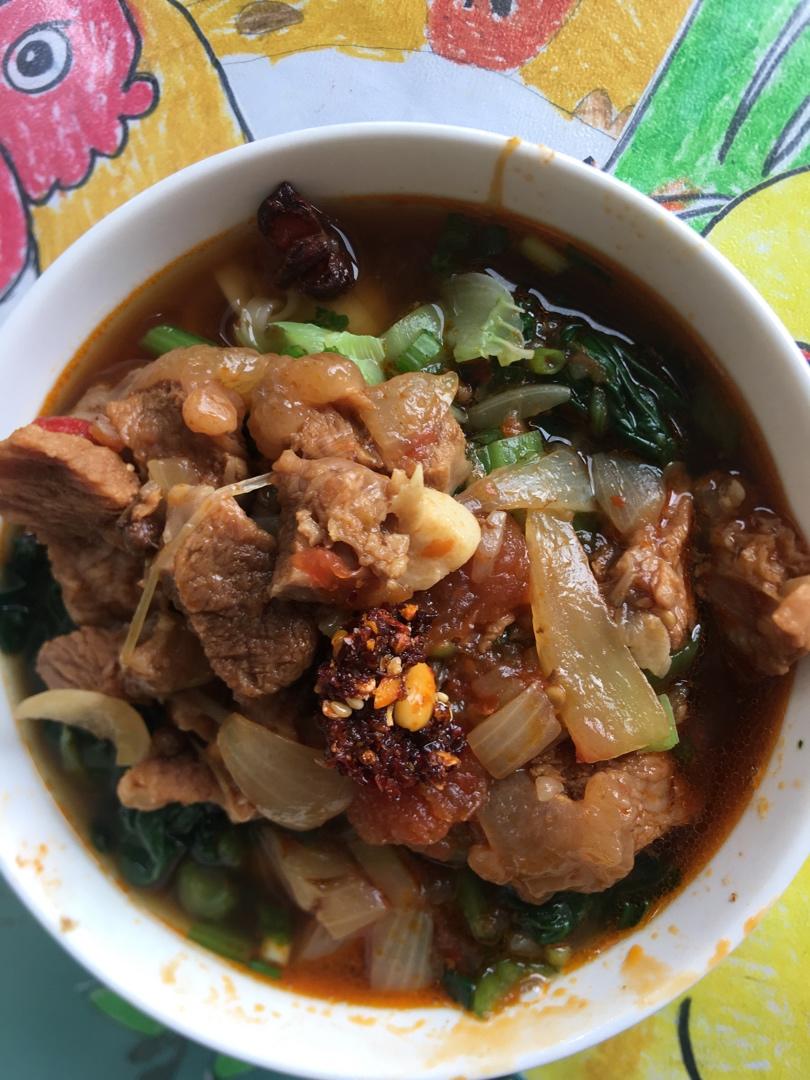 红烧牛肉面