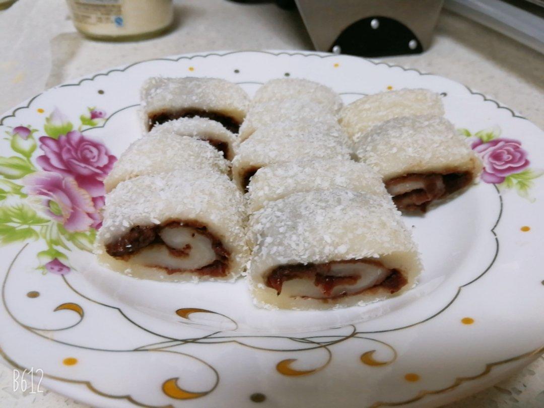 豆沙糯米卷