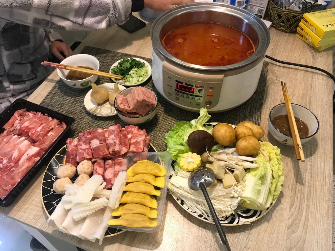 汤都可以喝的番茄火锅锅底