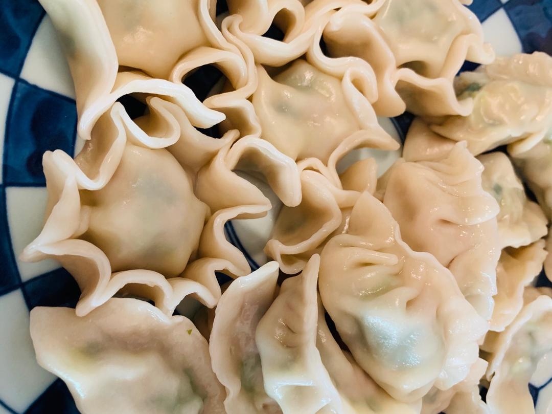 盐麴韭菜豬肉水餃