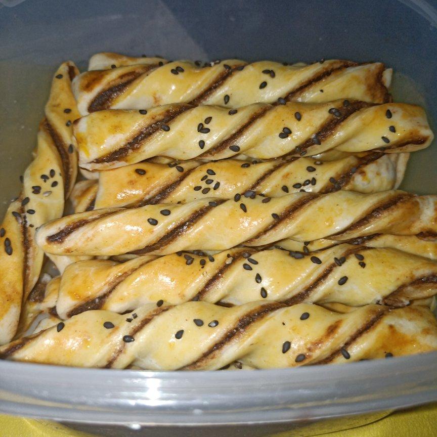 ㊙️酥到掉渣❗️🔥好吃到舔手指的豆沙扭扭酥❗️