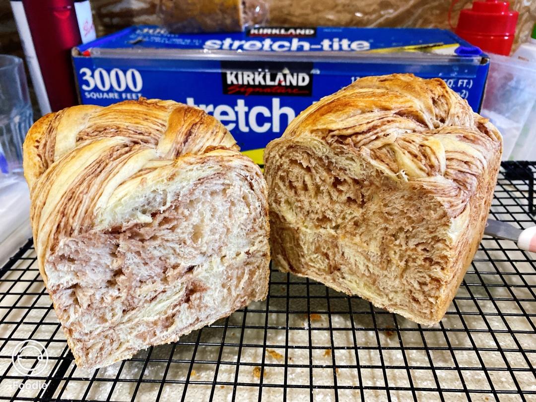 豆沙大理石吐司