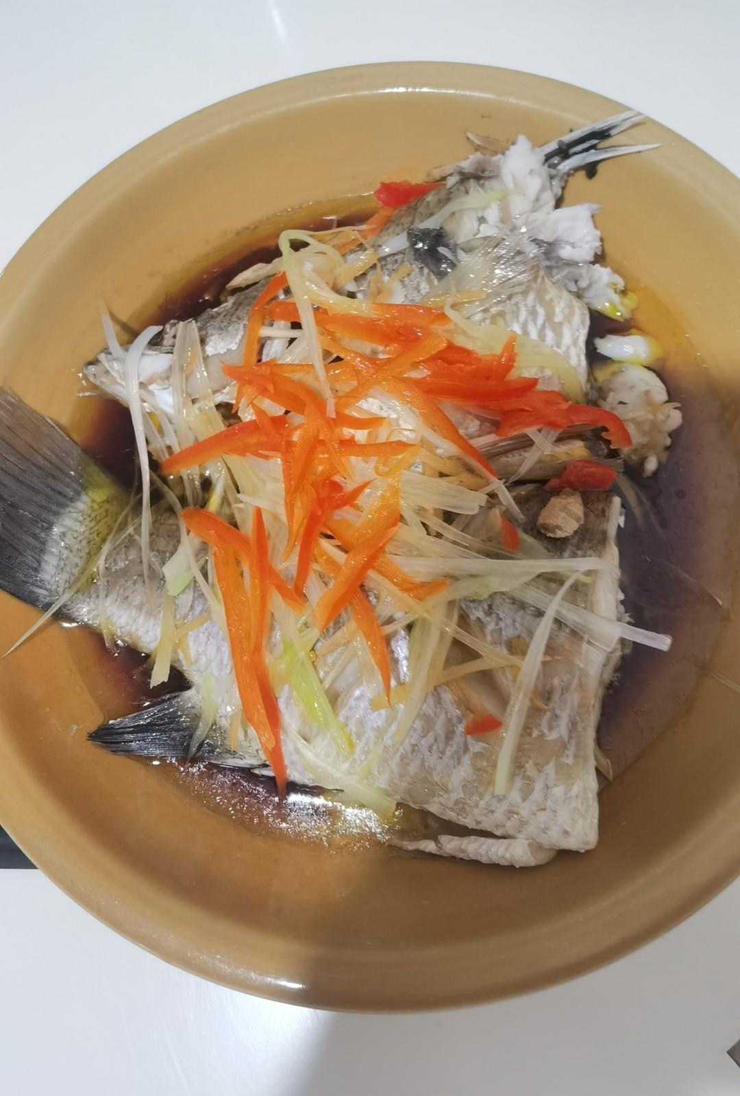 超入味清蒸鱼～清蒸鲈鱼桂花鱼（家常独创）