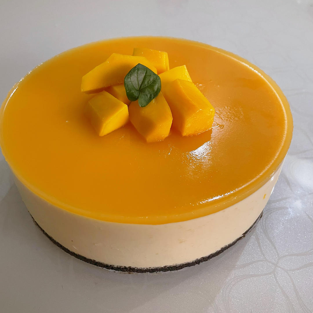 芒果慕斯蛋糕6寸8寸（新手也能一次成功）