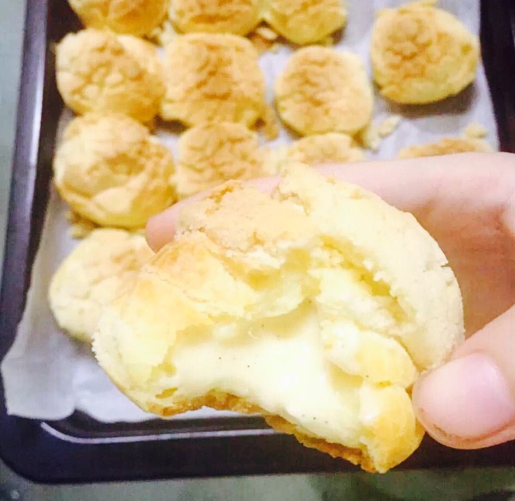十分美味的酥皮泡芙