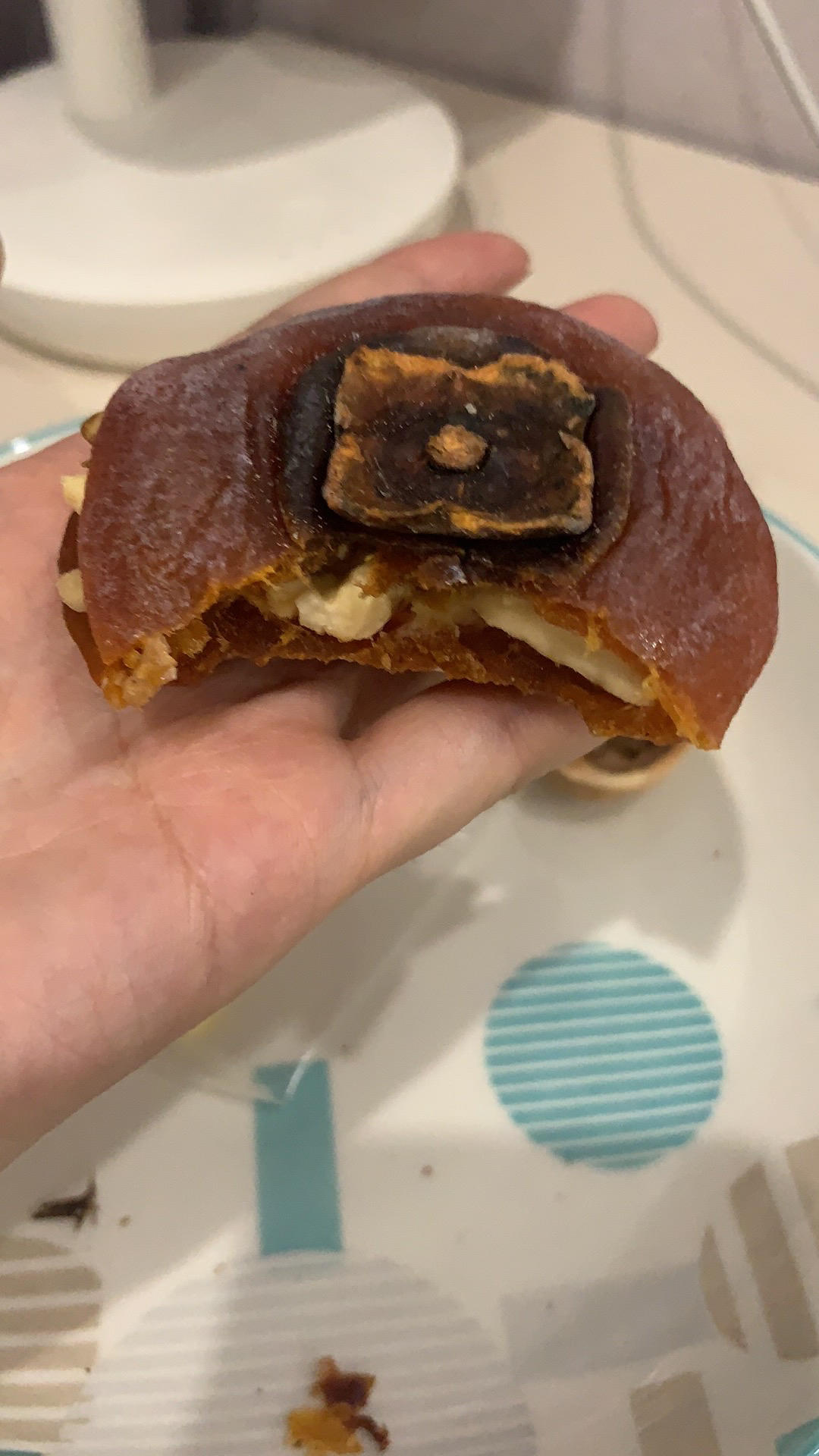 柿饼的极品吃法，5分钟搞定，real上头！——核桃乳酪柿衣