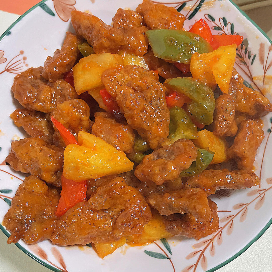 🍍酸甜菠萝咕噜肉