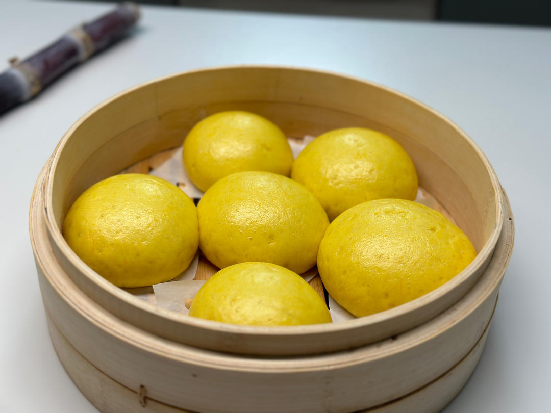 新手也可以--详解如何做出人见人爱、金黄的南瓜馒头