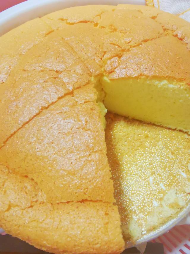 视频菜谱:原味戚风蛋糕8寸戚风蛋糕不裂