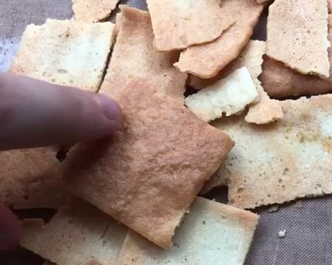 生酮低碳马苏里拉芝士薄脆脆饼脆片神似苏打饼干低碳薄脆替代脆口零食无限回做