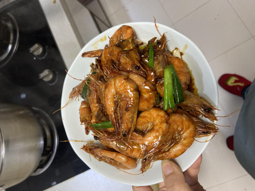 手把手教你五分钟快手油焖虾