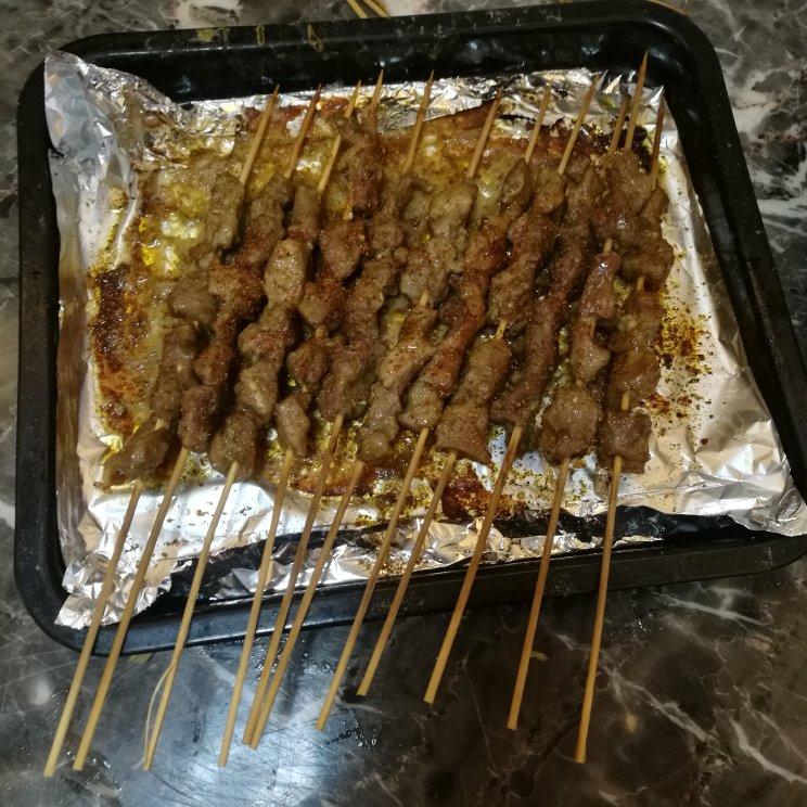 烤羊肉串㊙️腌制是关键❗️（烤箱版）