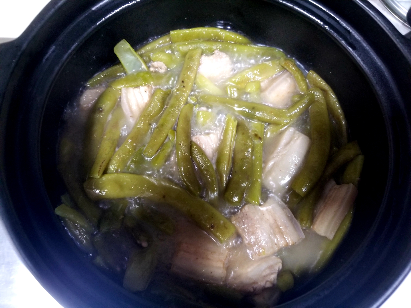 砂锅炖芸豆的做法