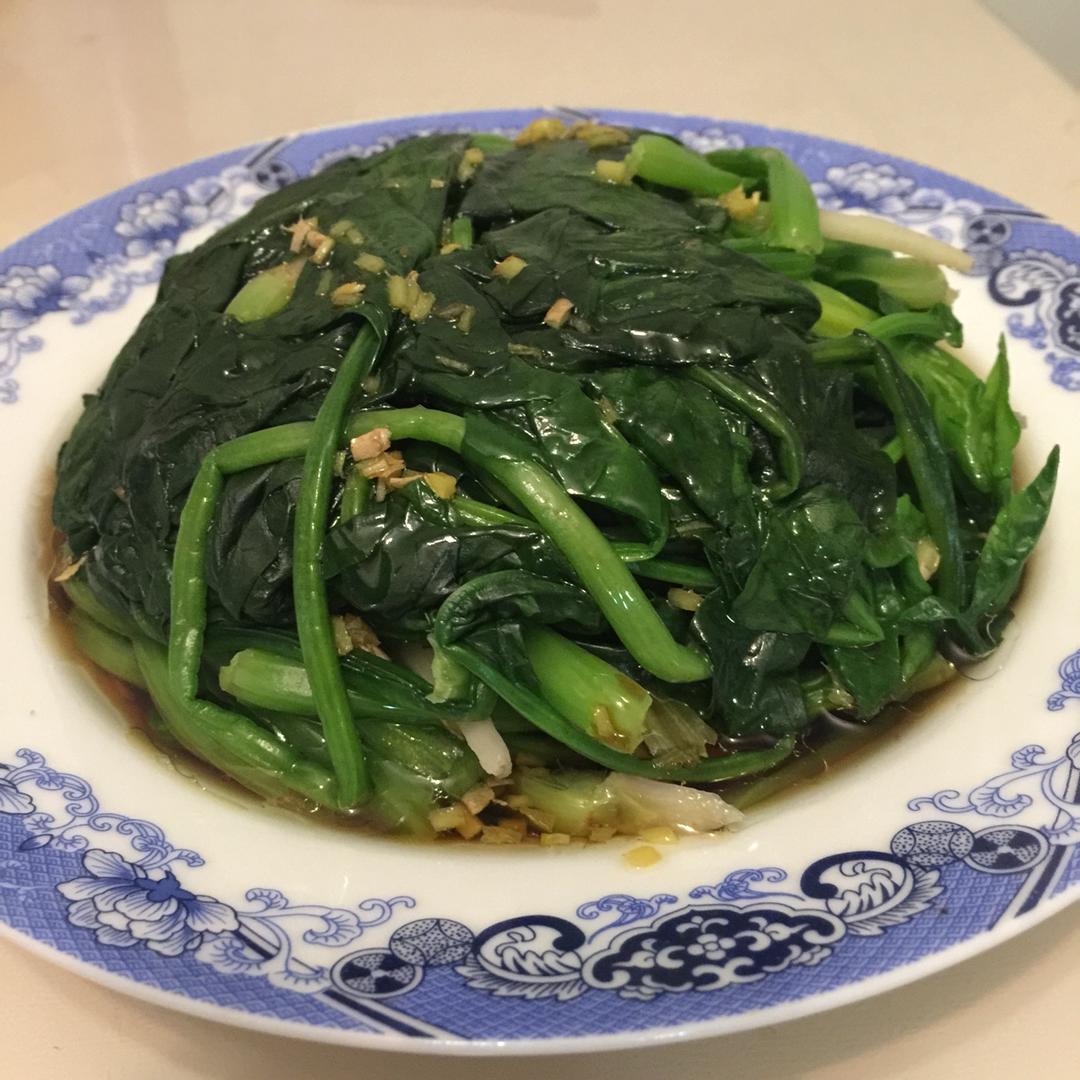 姜汁菠菜