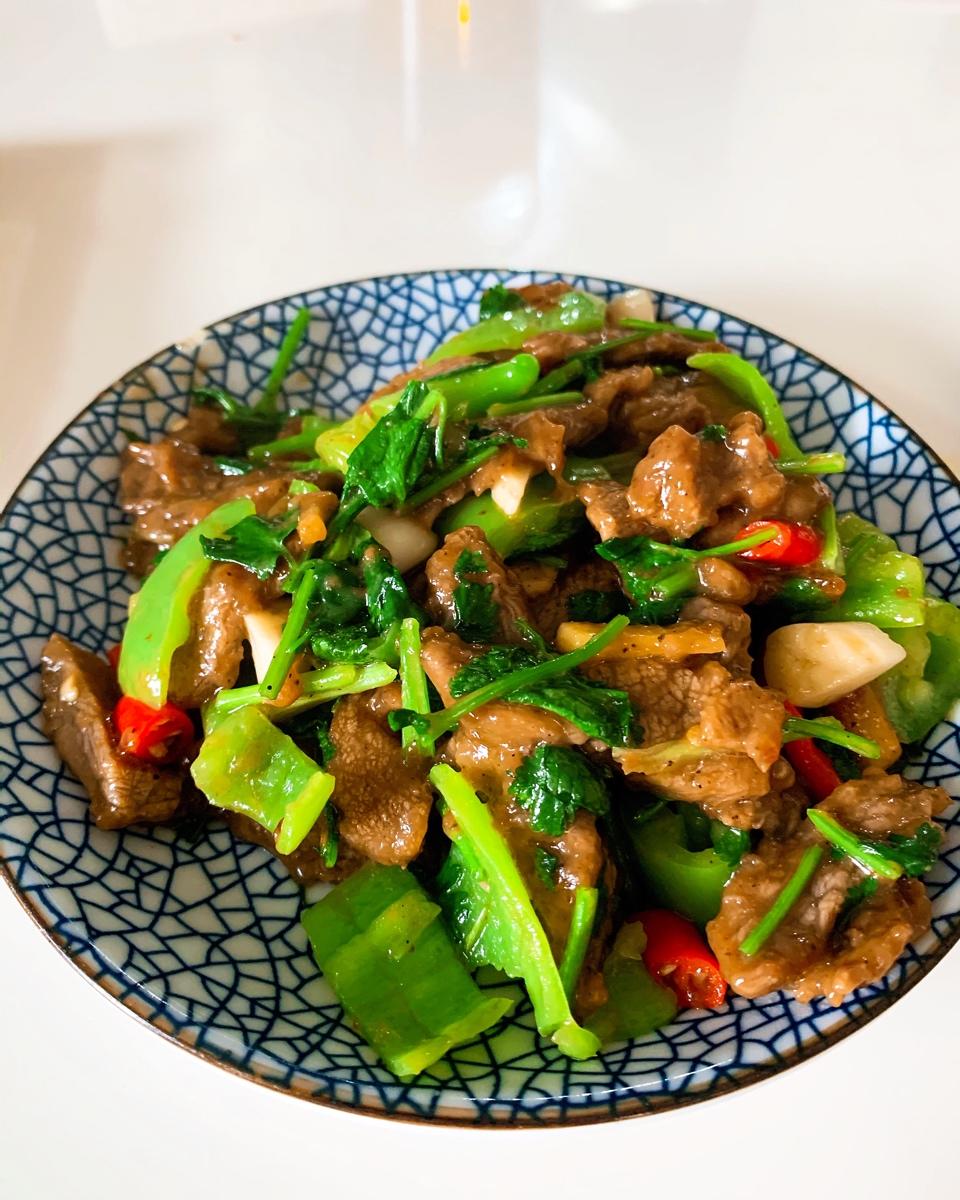 小炒牛肉（小白也可以做的超好吃！！）