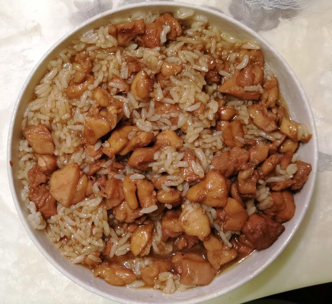 可乐鸡腿饭