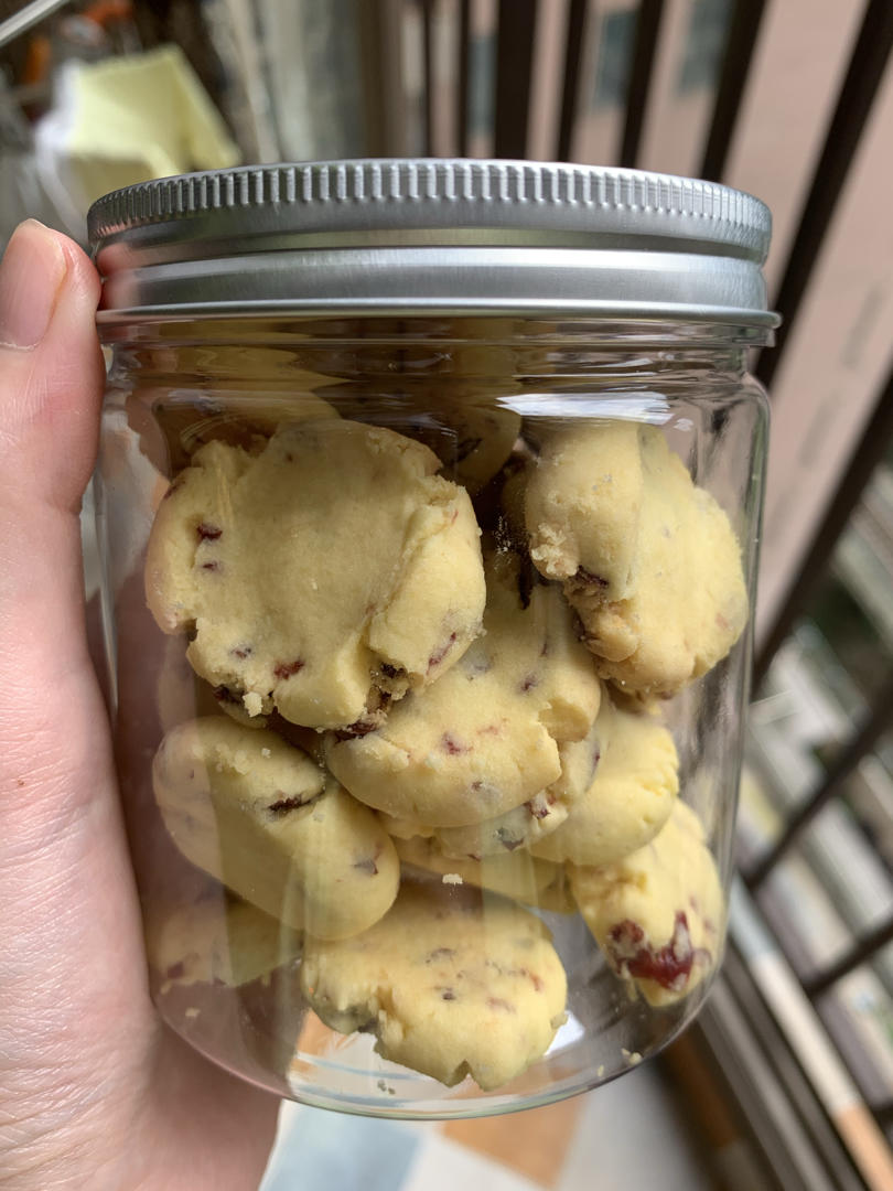 宝宝零食篇|低糖版玛格丽特蔓越莓饼干