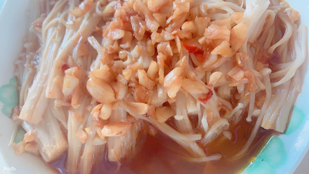 蒜蓉金针菇（超简单零失败）