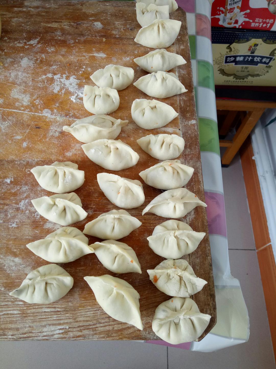 胡萝卜蒸饺的做法