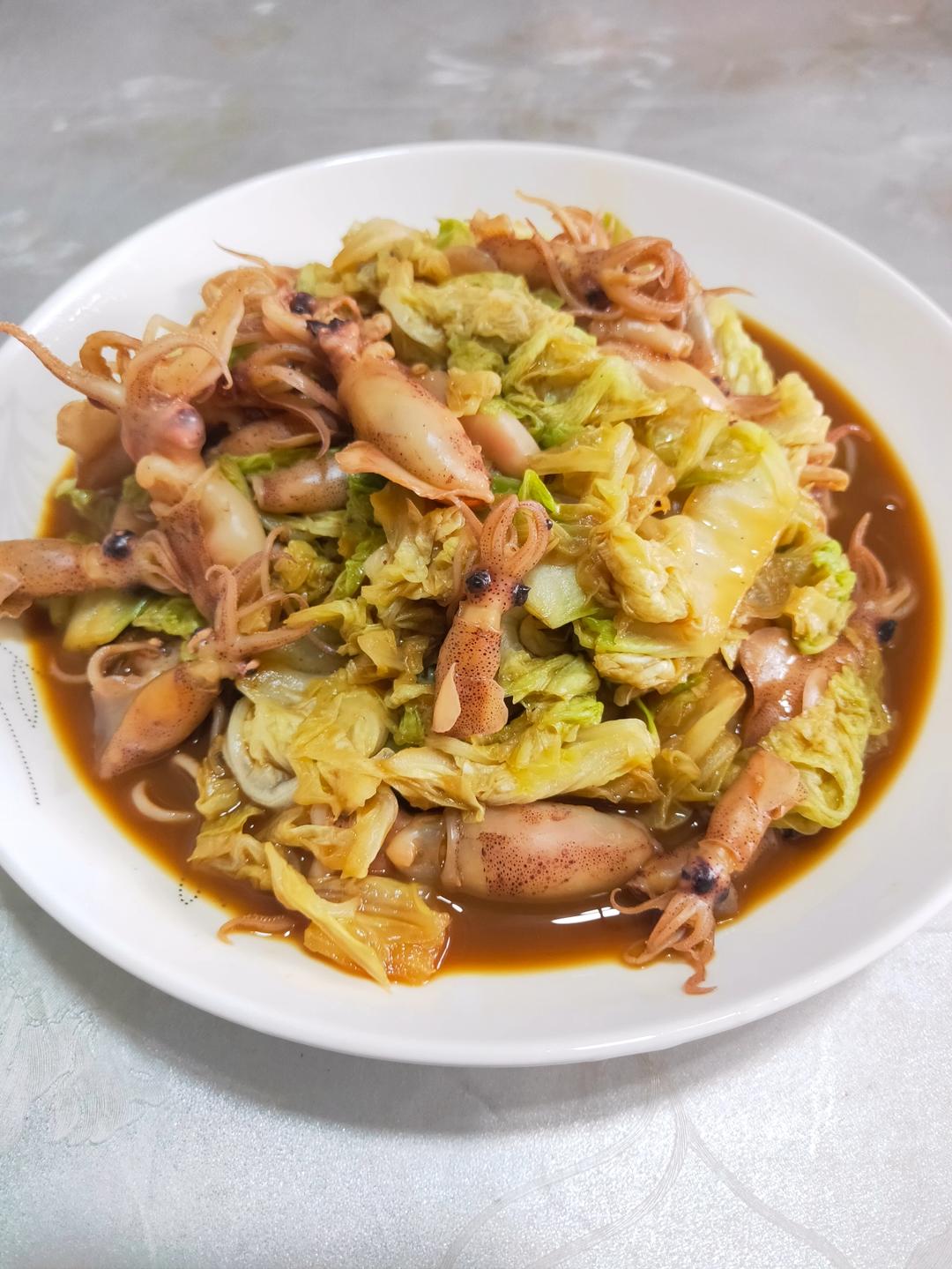 白菜炖海兔—鲜美无敌