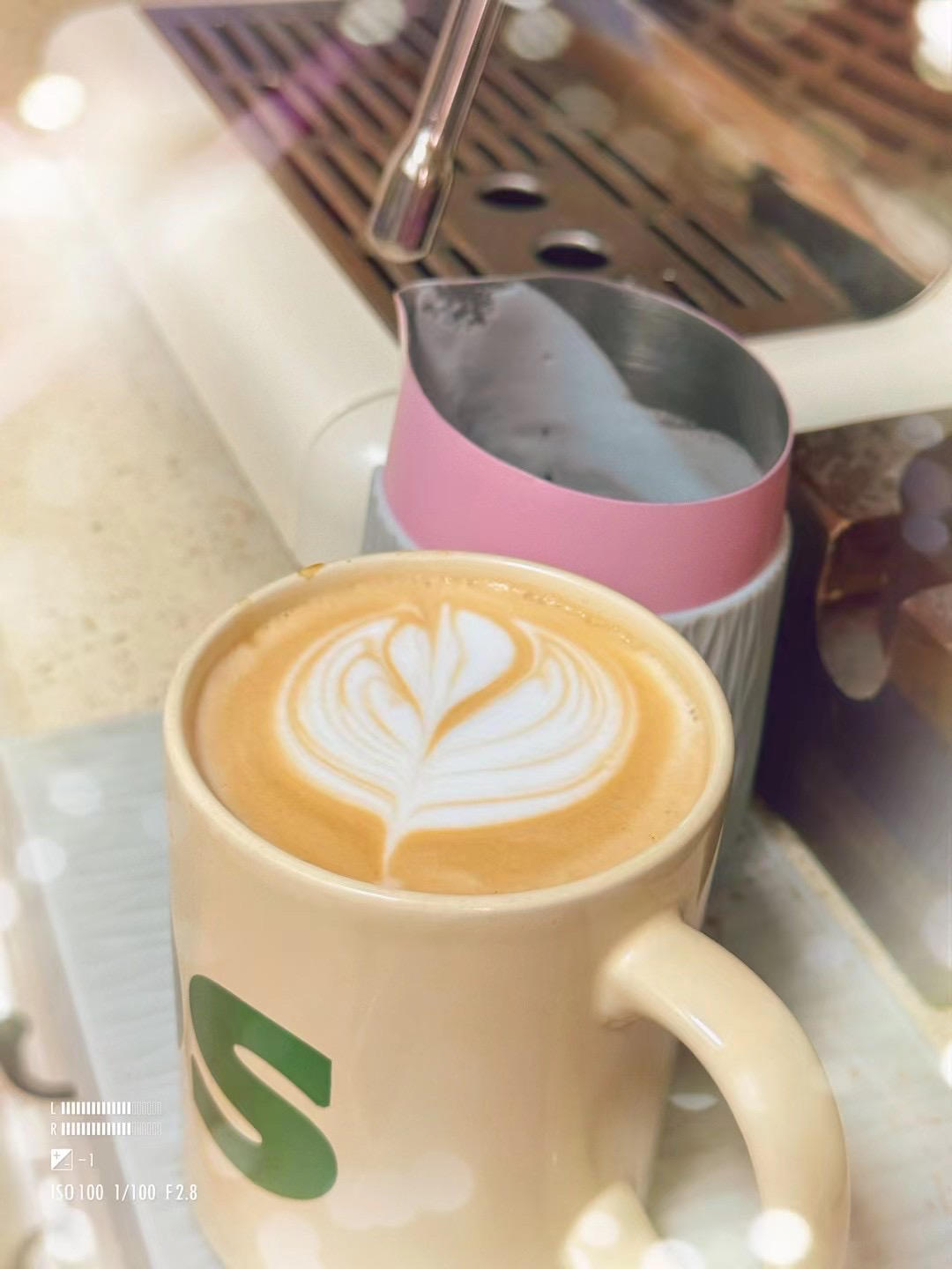 咖啡拉花~打基础大白心