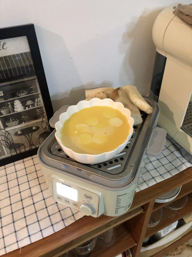 【12月北鼎蒸炖锅食谱】日本豆腐蒸蛋