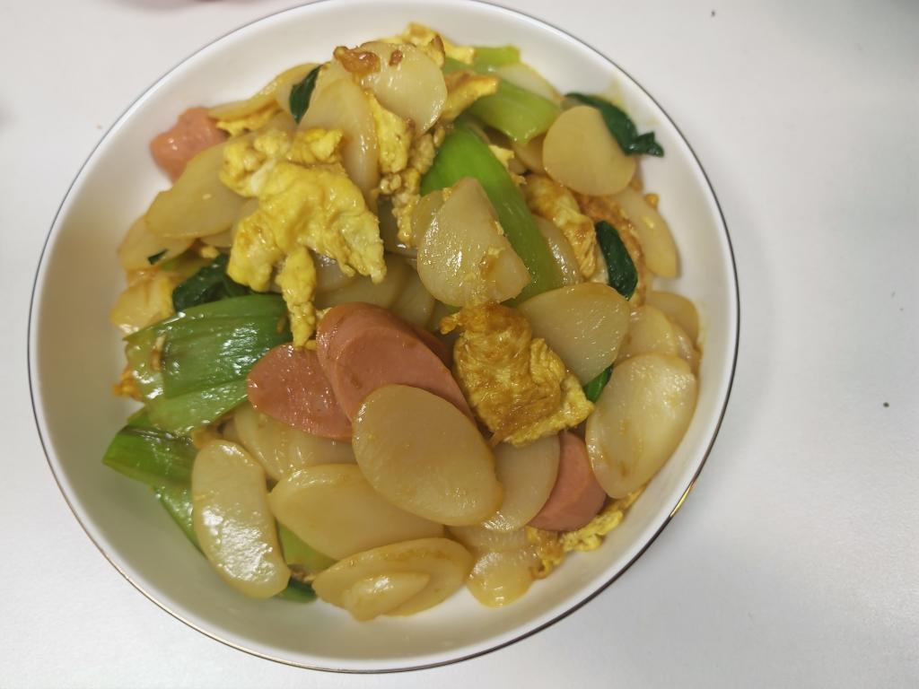 家常炒年糕