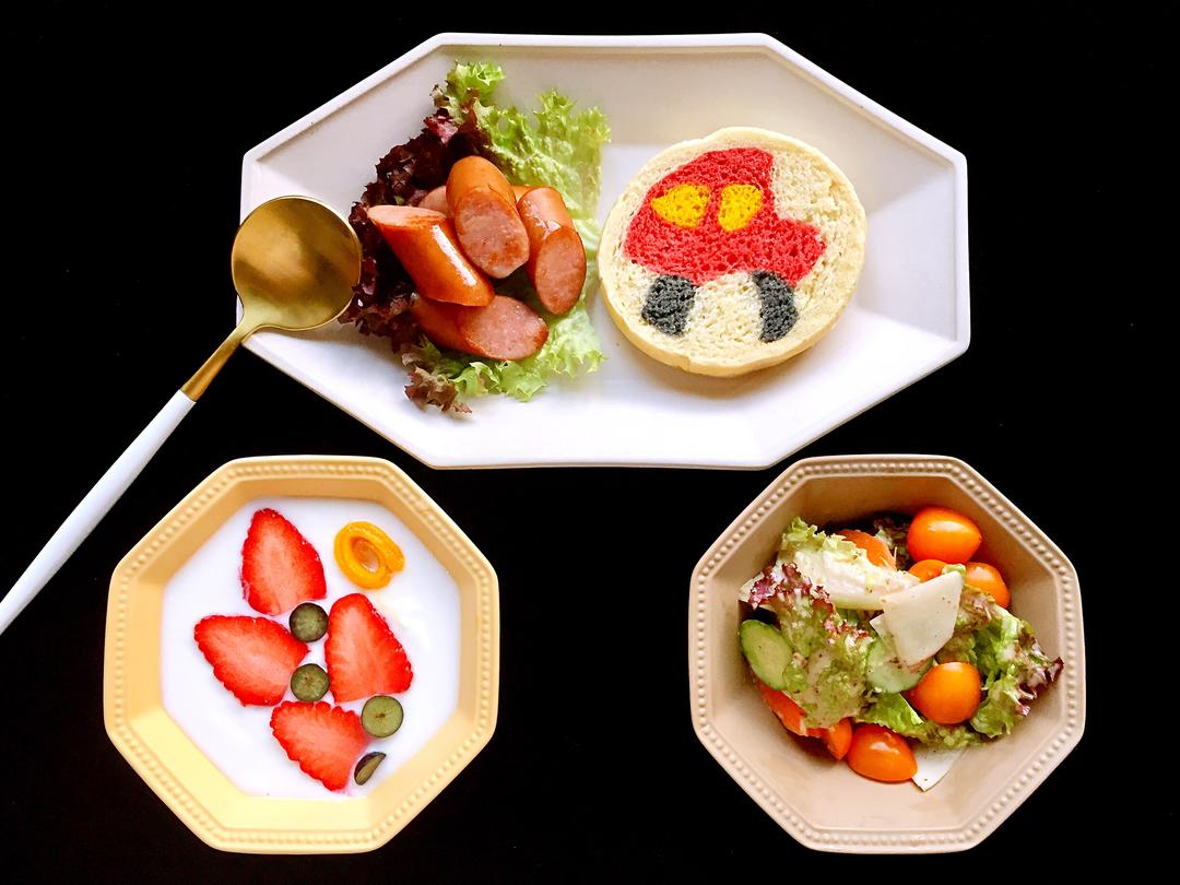 纯奶手撕吐司的做法 步骤1