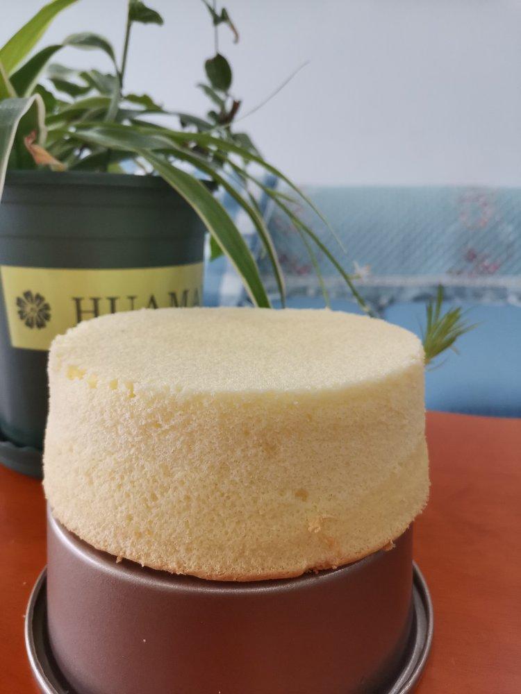 6寸古早蛋糕（一次成功，无需冷却，即刻脱模）