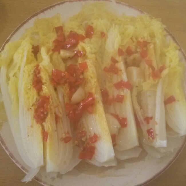 蒜蓉粉丝娃娃菜