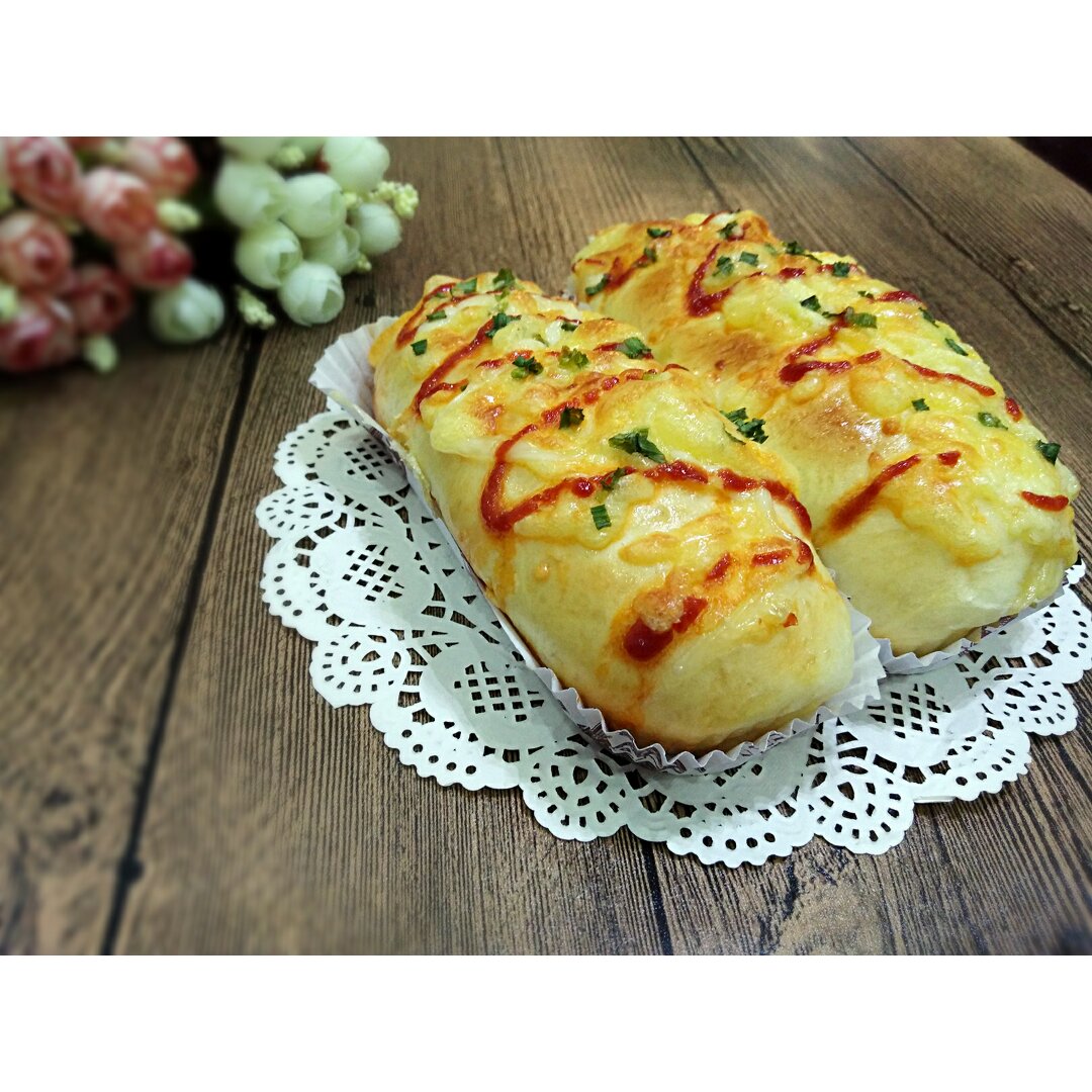 葱香芝士面包