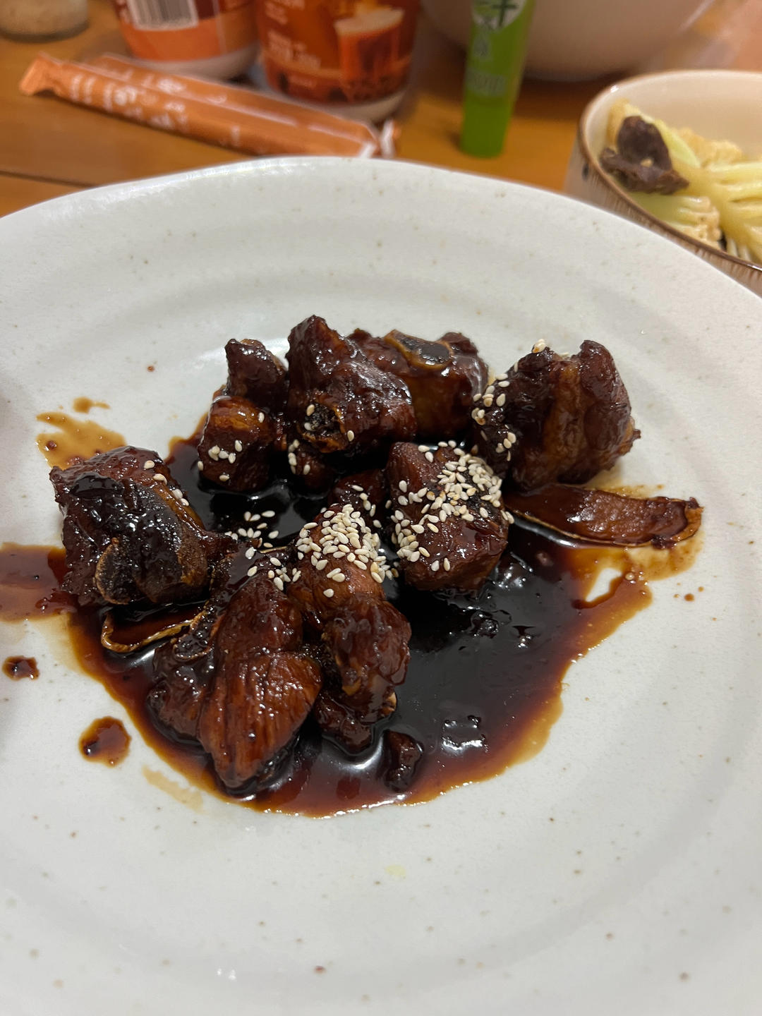 冰花酸梅排骨