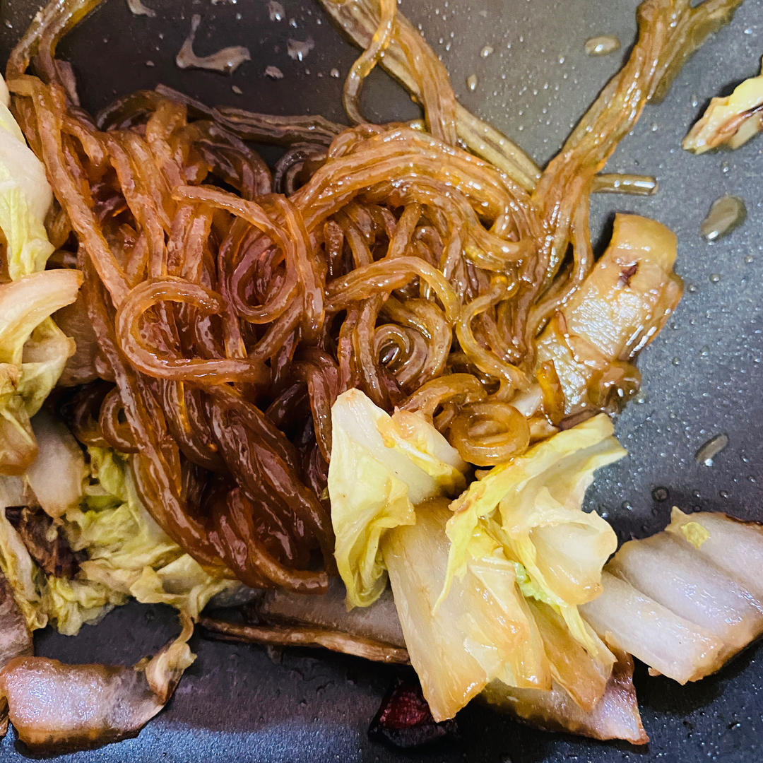 白菜炖粉条子