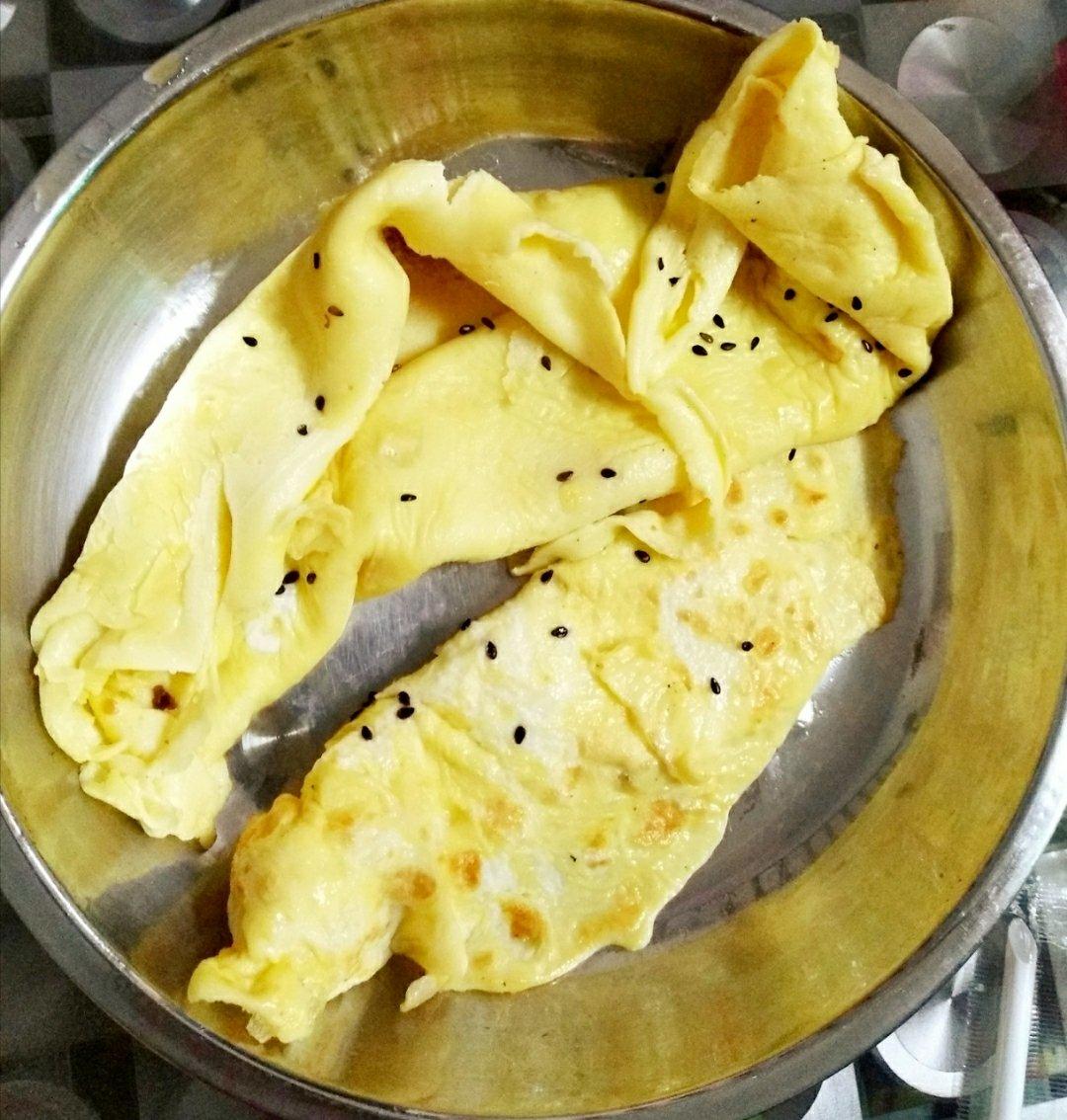 快速早餐鸡蛋葱花饼