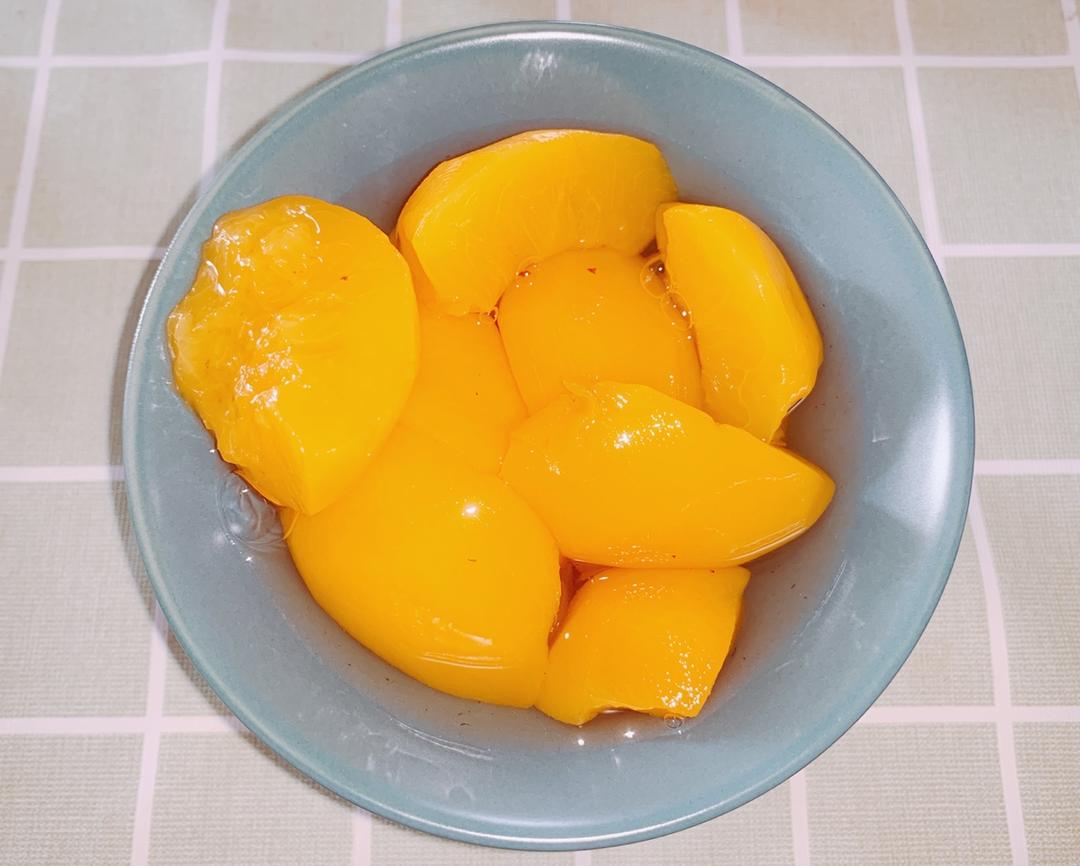 冰糖黄桃罐头（附常温保存方法）
