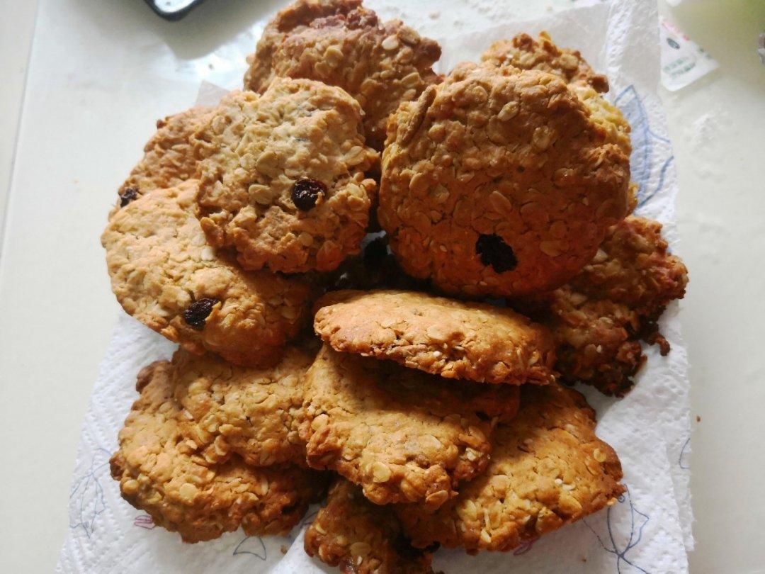 葡萄干麦片曲奇 Oats Cookies