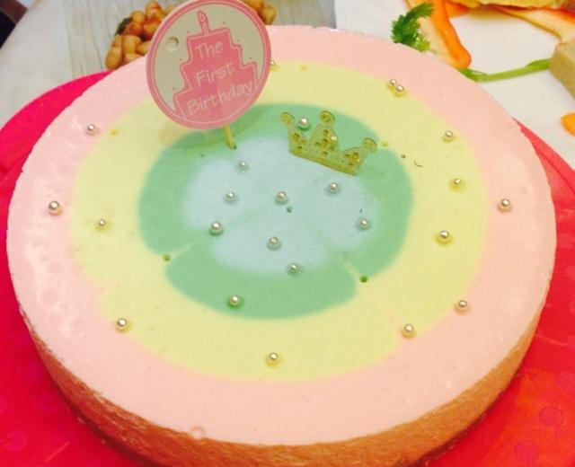 榴莲芝士彩虹慕斯的做法