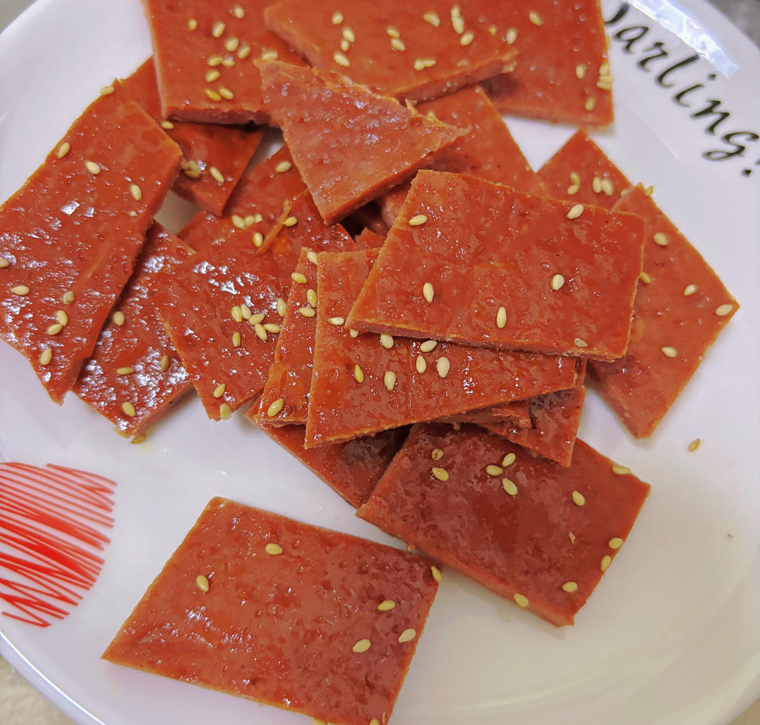 蜜汁猪肉脯🥩适合孩子吃的零食