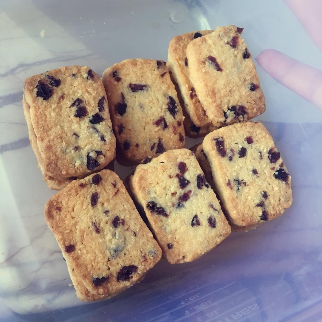 蔓越莓椰丝曲奇